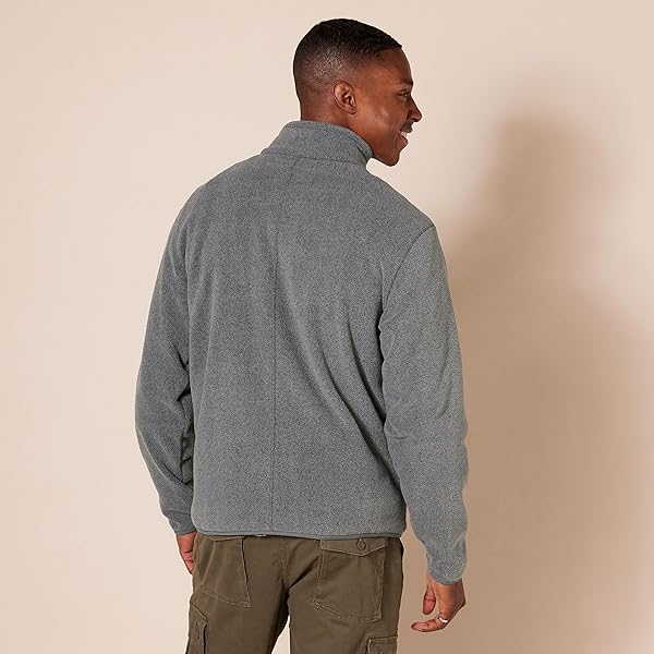 Black Herringbone Knit Crew Neck Long-Sleeve Sweater