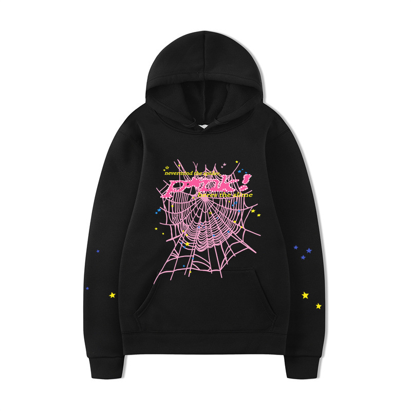 Hip-Hop Singer Letters 555555 Male and Female Couple Spring & Fall Sweatshirt Men's Hoodie Trendyy Men's Jacket