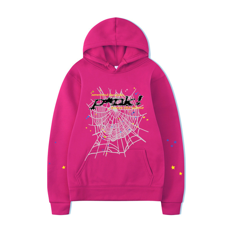 Hip-Hop Singer Letters 555555 Male and Female Couple Spring & Fall Sweatshirt Men's Hoodie Trendyy Men's Jacket