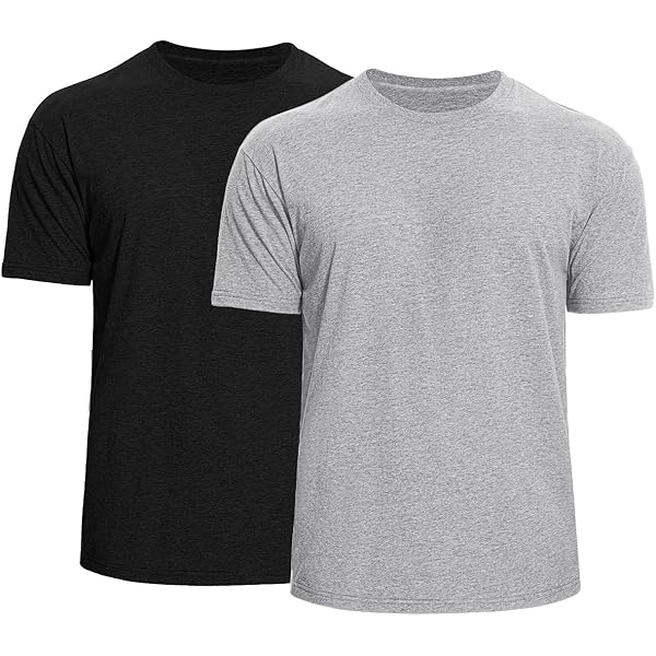 Men's Crew Neck T-Shirts, Comfortable Classic Fit Jersey Shirts for Men